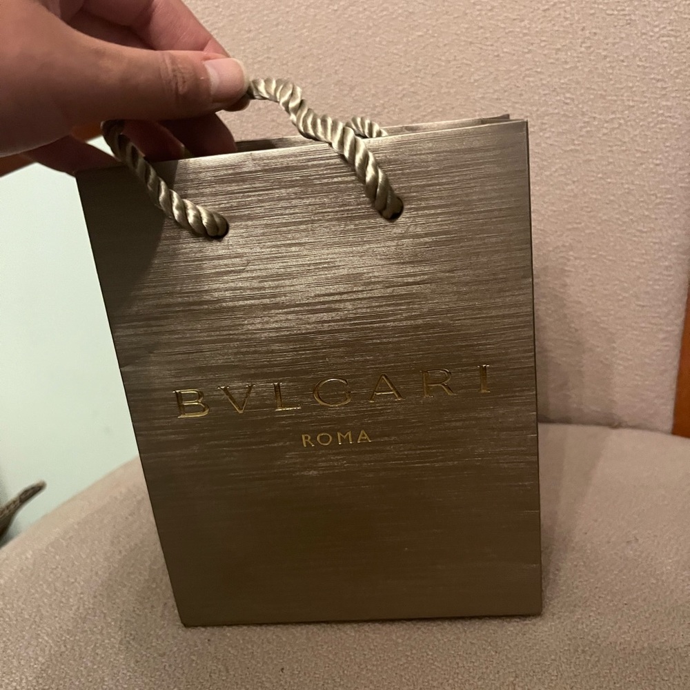 ***BVLGARI*** Genuine NWT Shopping Bag - Picture 5 of 5